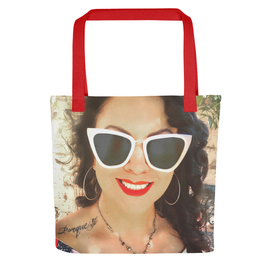 Monica O Smiles Tote bag