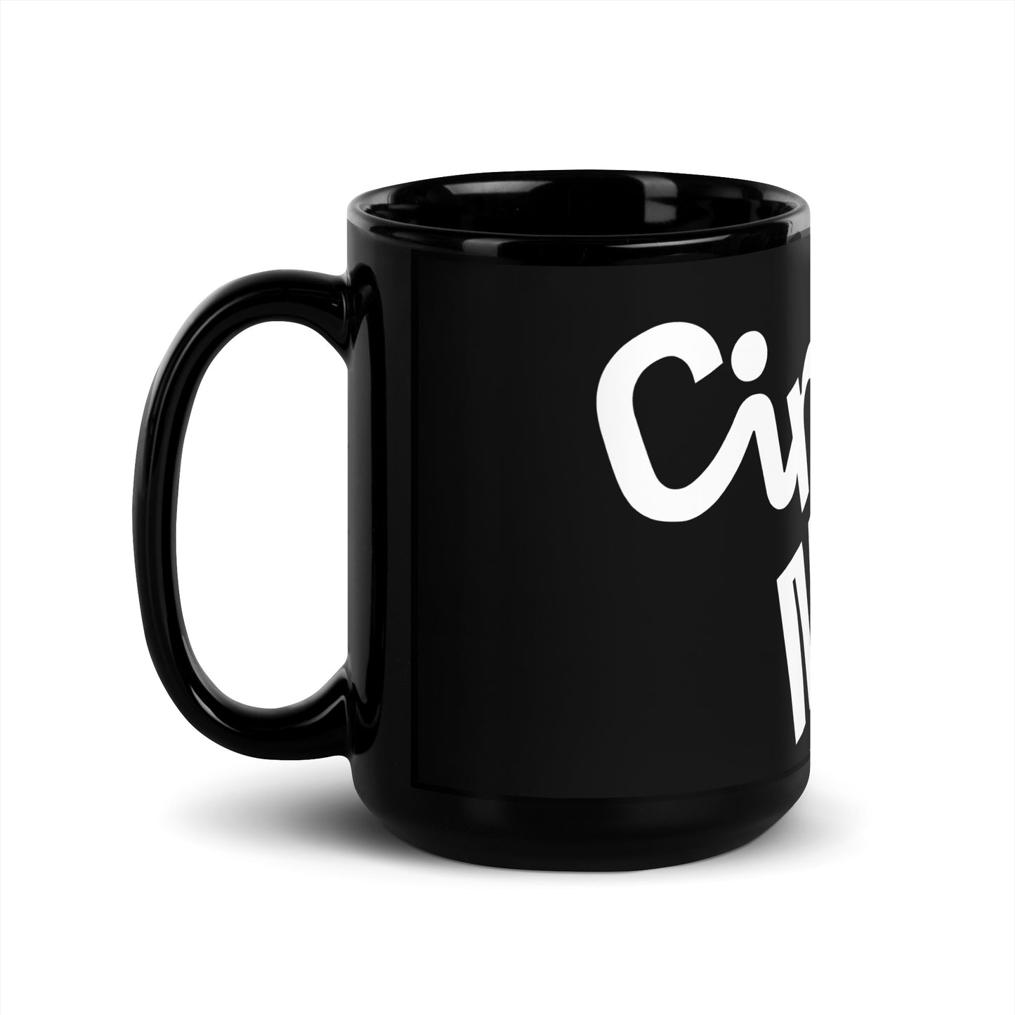 Ciné Moni Reacts Black Mug