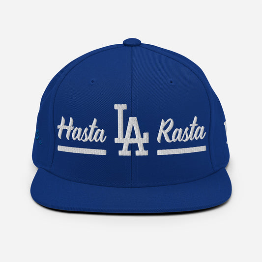 Royal Porque Sí Hasta LA Rasta Snapback Hat